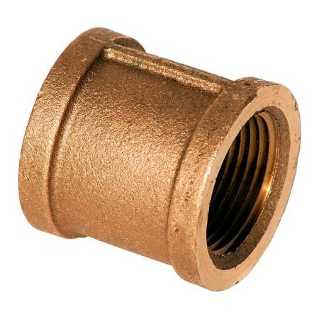 Merit Brass Co 2 In. Lead Free Brass Coupling - FNPT - 125 PSI - Import XNL111-32